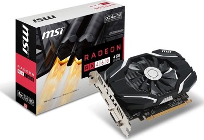 Видеокарта MSI Radeon RX 460 4Gb